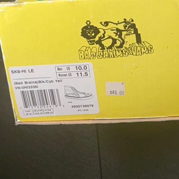 Vans Bad Brains sk8-hi - Picture 12 of 15